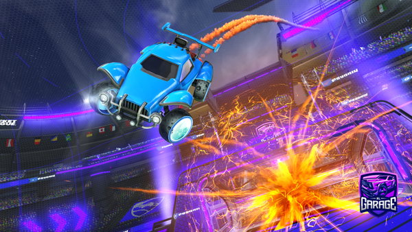 A Rocket League car design from jadkenan