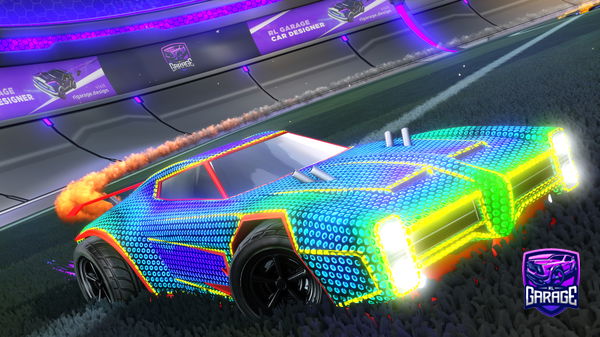 A Rocket League car design from Sparky_1760