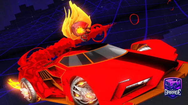 A Rocket League car design from Boogiedogi22001133