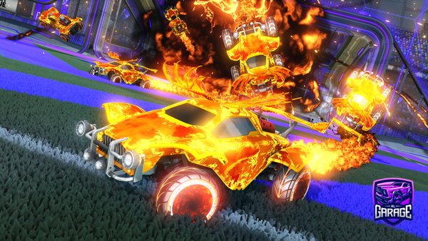 A Rocket League car design from FranBorgesYT