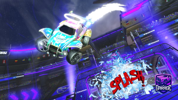 A Rocket League car design from kingweed472