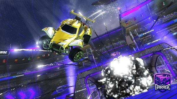 A Rocket League car design from IllusionFTW