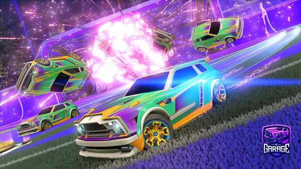 A Rocket League car design from civicmain