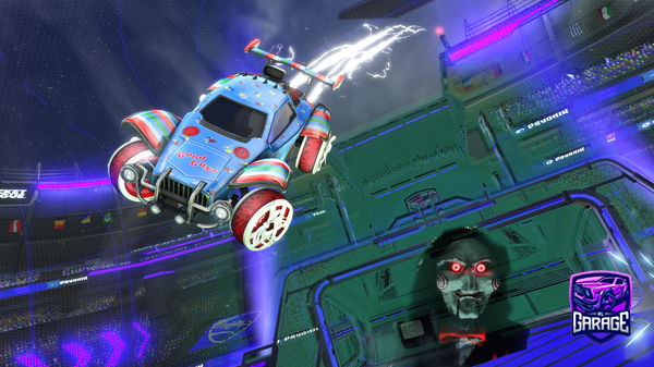 A Rocket League car design from Danpho