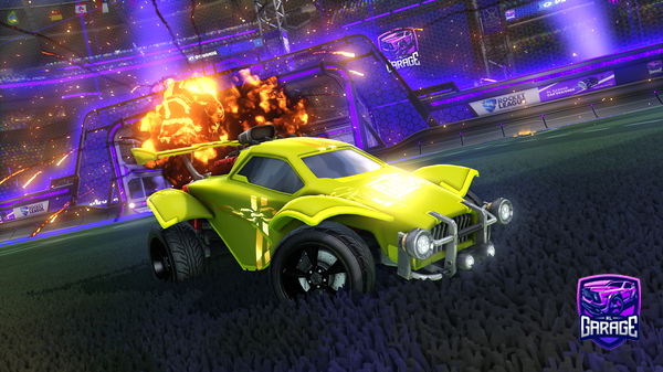 A Rocket League car design from zeferlikessushi