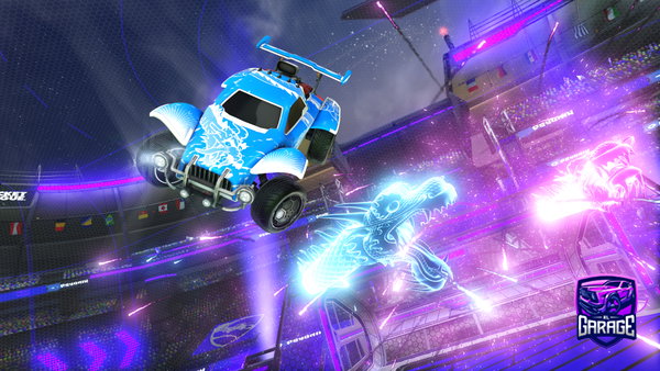 A Rocket League car design from Noahbowman