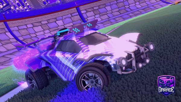A Rocket League car design from Electroplayz722