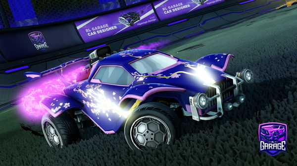 A Rocket League car design from FoxonGYG