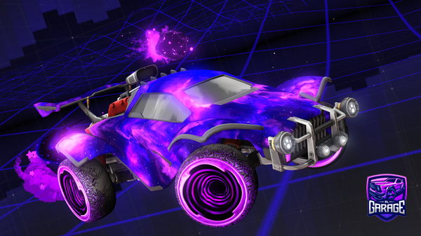 A Rocket League car design from miou009