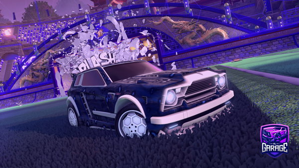 A Rocket League car design from bazzzokk