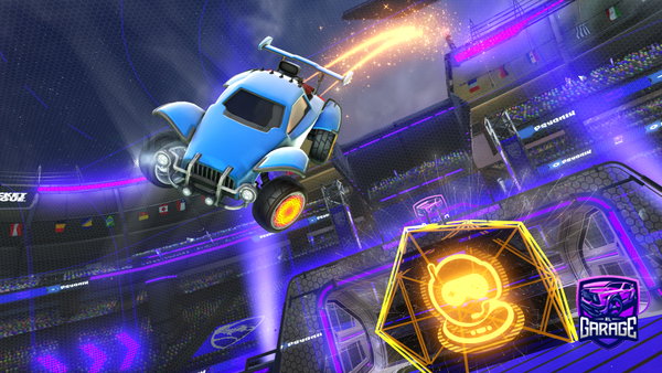 A Rocket League car design from Tarntula