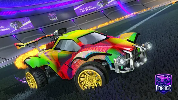 A Rocket League car design from jovi-_-