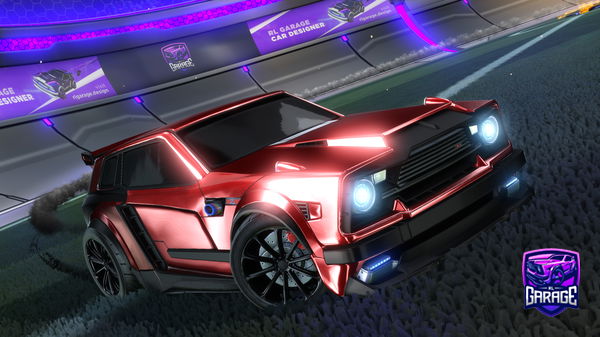 A Rocket League car design from Zkuad_Noisycop