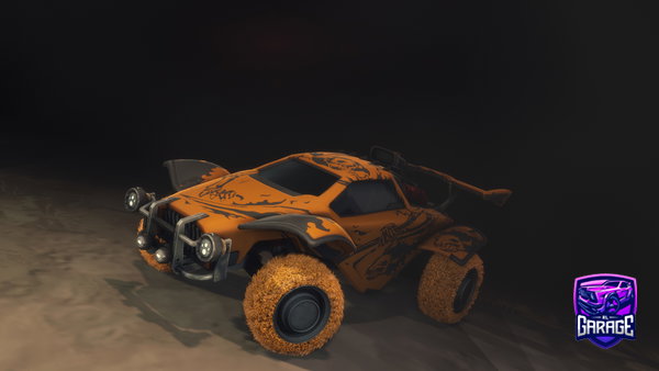 A Rocket League car design from TastyMerc