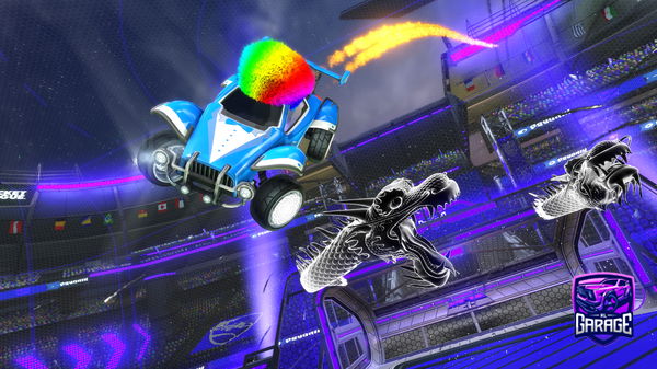 A Rocket League car design from THEGOAT392010