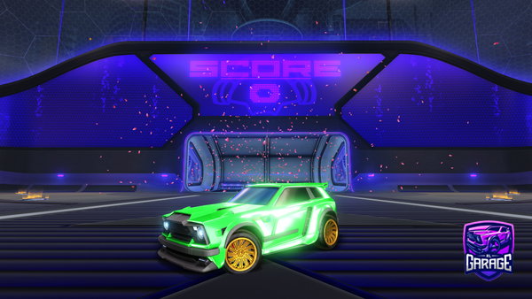 A Rocket League car design from Fernseher1758