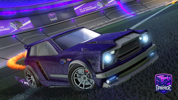 A Rocket League car design from Zouk_Dub