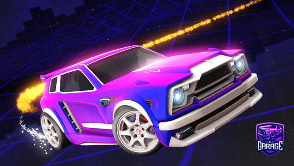 A Rocket League car design from GreedyXD