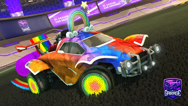 A Rocket League car design from GanderBeam