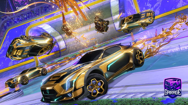 A Rocket League car design from MiraiNikki3836