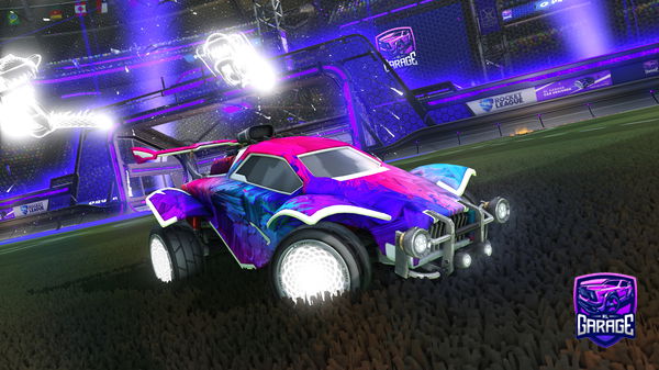 A Rocket League car design from accrylic_