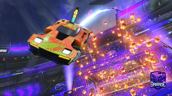 A Rocket League car design from TeenyCaribou4140