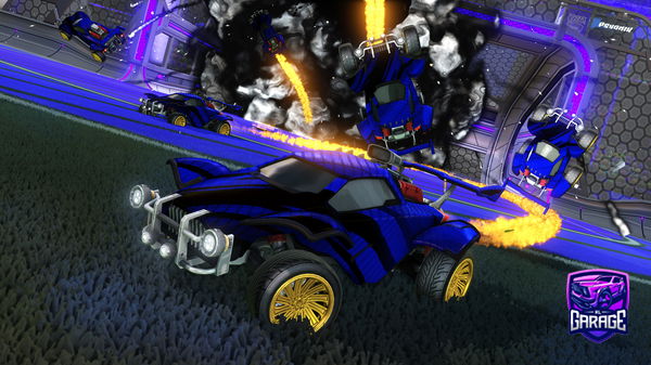 A Rocket League car design from 999Trix_Rl