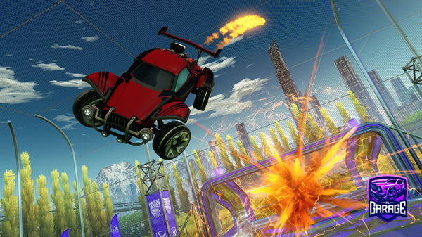 A Rocket League car design from kimyyk