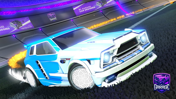 A Rocket League car design from Jeff6644
