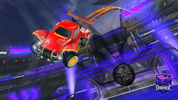 A Rocket League car design from Jr065272