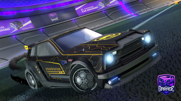 A Rocket League car design from SKYZYMusty