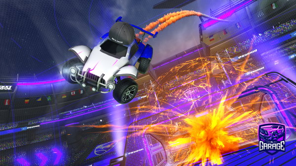 A Rocket League car design from Wraith_will_slap