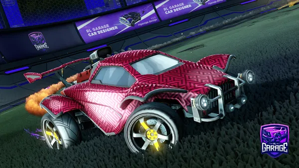 A Rocket League car design from Hotoka_