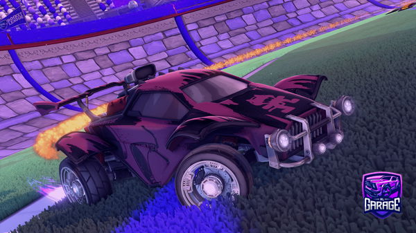 A Rocket League car design from Muffxn_