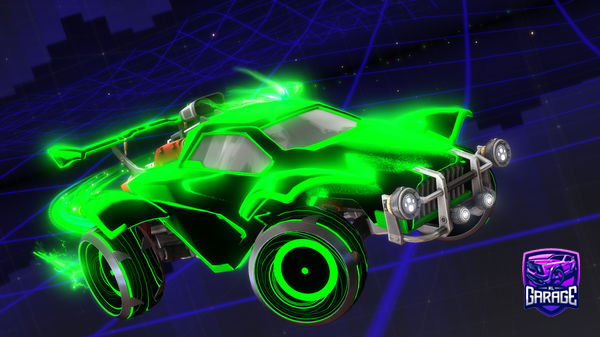 A Rocket League car design from DG_Falcon