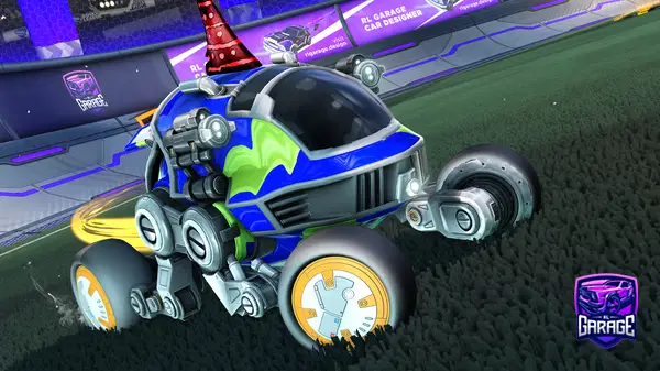 A Rocket League car design from thought_