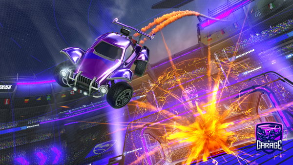 A Rocket League car design from Baconboy7244