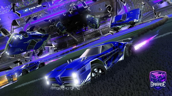 A Rocket League car design from VRTSX-