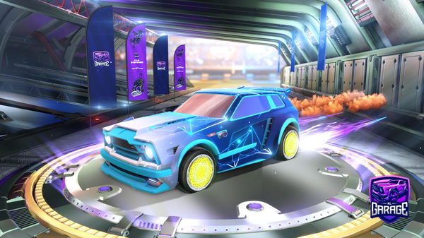 A Rocket League car design from lilifi