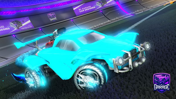 A Rocket League car design from Dragon98x