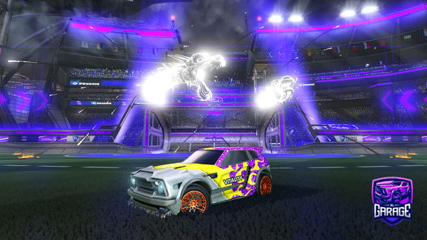 A Rocket League car design from Darkblase6349