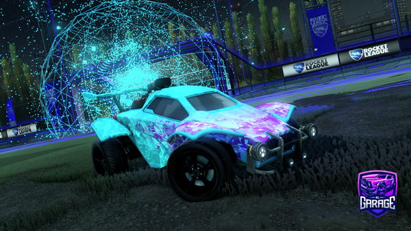 A Rocket League car design from Go2RLCS