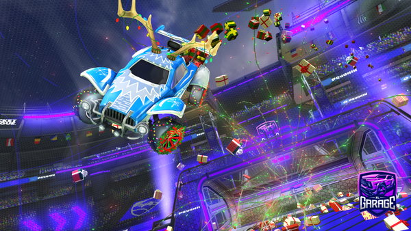 A Rocket League car design from GOATSLAYER72310