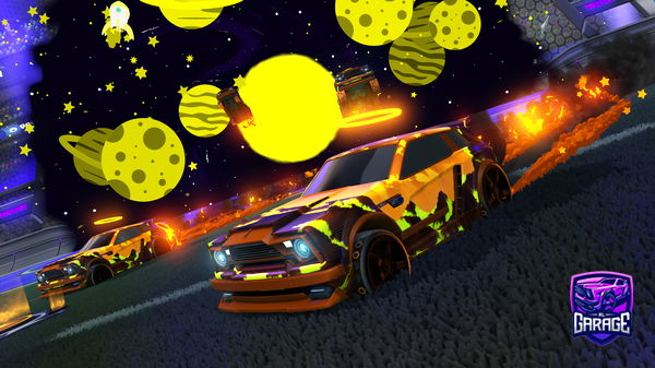 A Rocket League car design from raven10