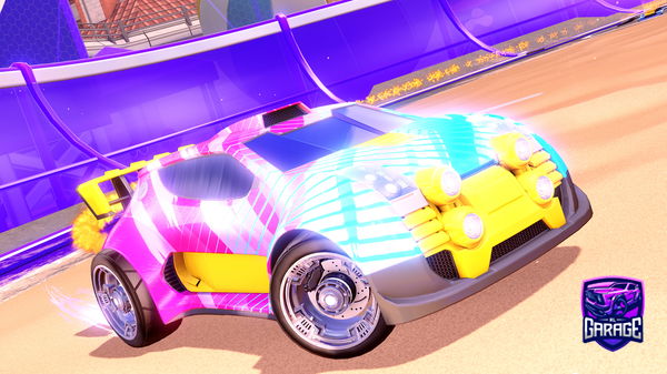 A Rocket League car design from Ashlen