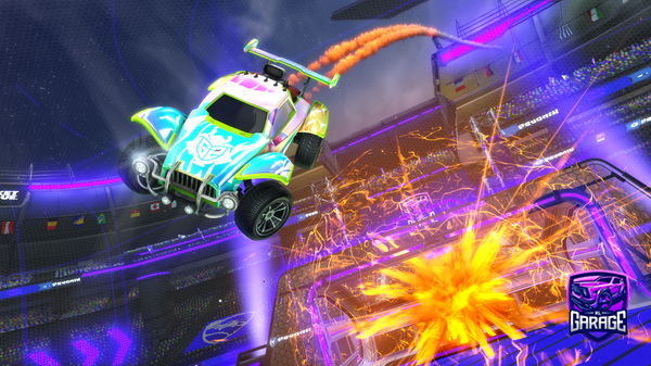 A Rocket League car design from Reecemurton17