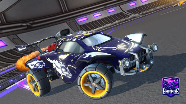 A Rocket League car design from Berzenji