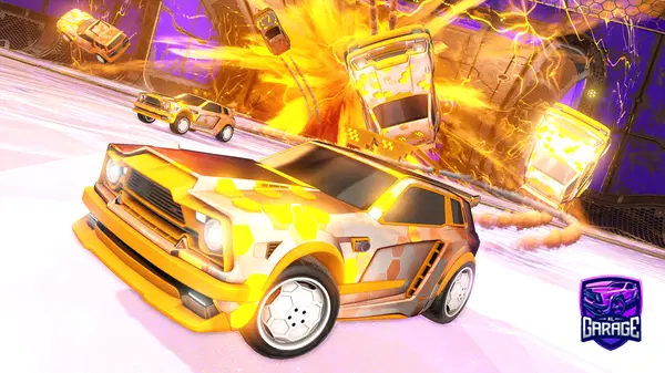 A Rocket League car design from Spektyre