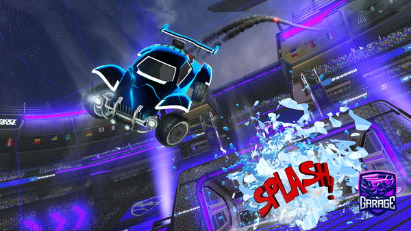 A Rocket League car design from widzjacoba