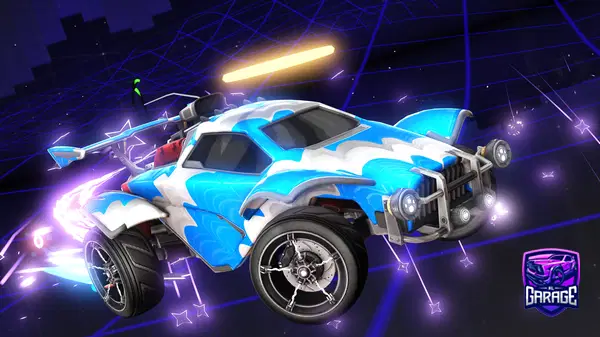 A Rocket League car design from Butt3r3d